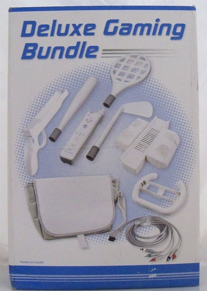Amazon.com: DELUXE GAMING BUNDLE FOR NINTENDO WII (STAND